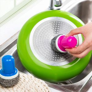 סבוני - חומרי ניקוי כלי ניקוי למטבח New Kitchen Cleaning Tools Cleaner Scrubber Pot Pan Dish Bowl Cleaning Brush