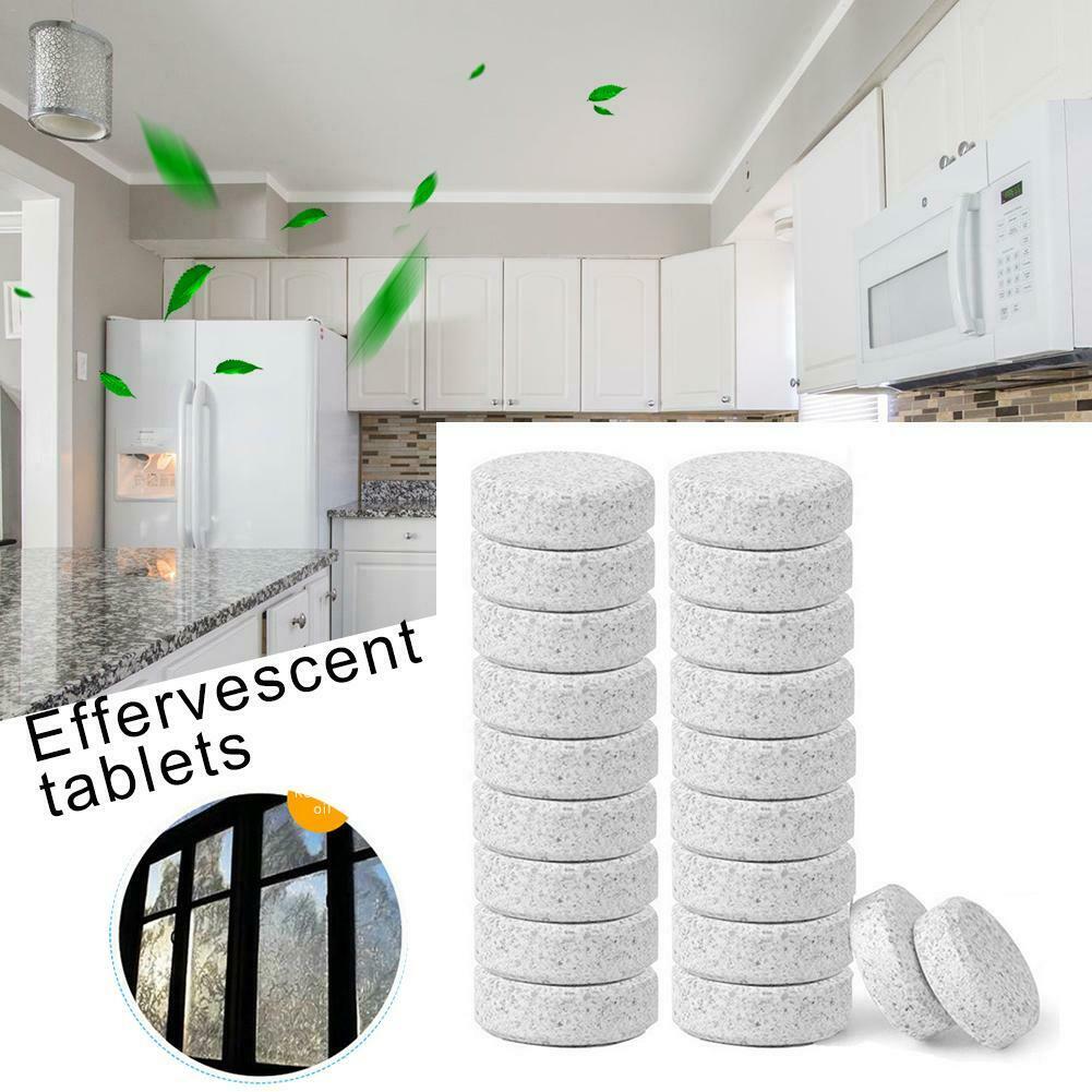 סבוני - חומרי ניקוי חומרי ניקוי למטבח 10PCS Kitchen Effervescent Spray Cleaner Tablets Home Strong Cleaning Tool