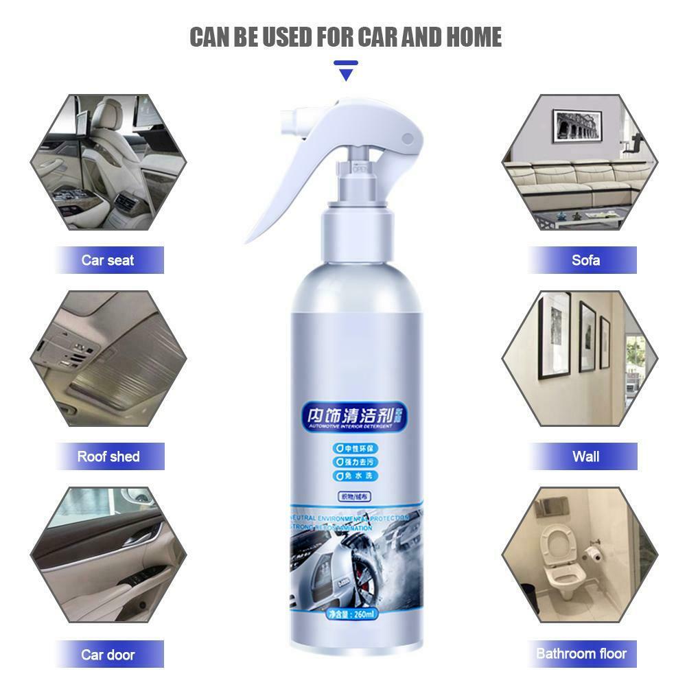 Car Interior Agent Ceiling Cleaner Home Flannel Woven Fabric Water